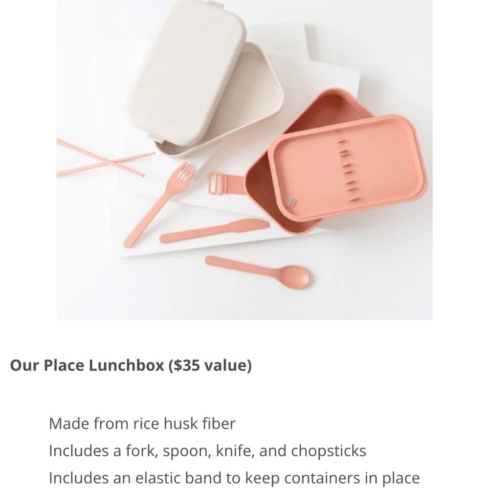 “Our place” Lunchbox